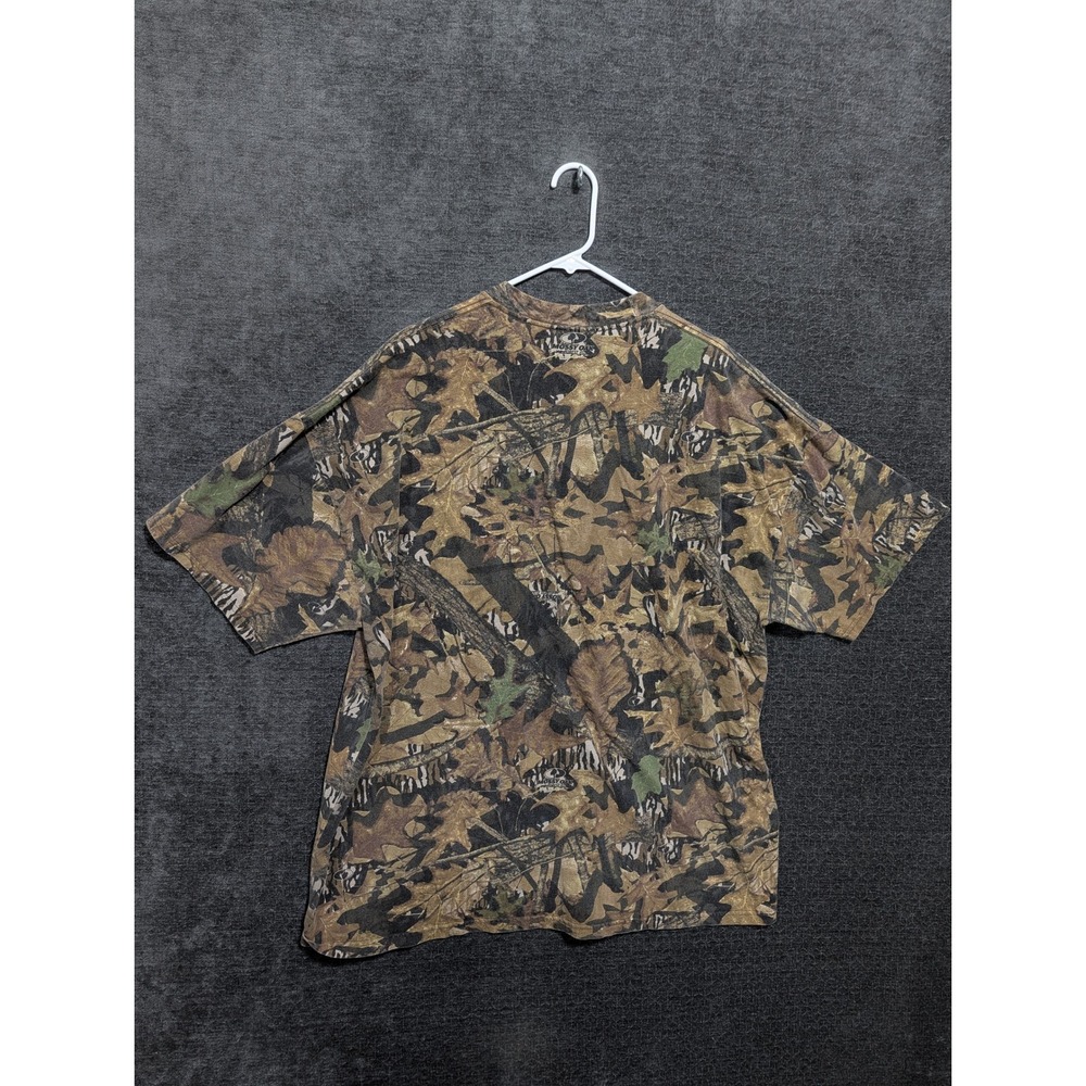 Vintage Mossy Oak Forest Floor Camo T-Shirt Mens XL Short Sleeve Pocket Tee 2191 - Picture 2 of 5